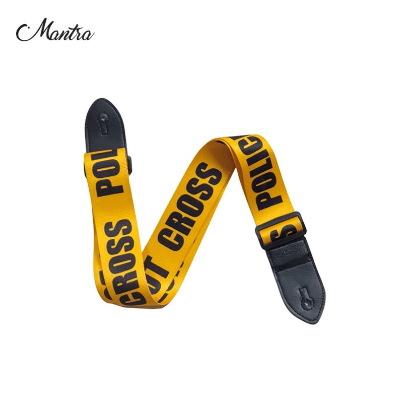 Mantra Guitar Belt - Police Line
